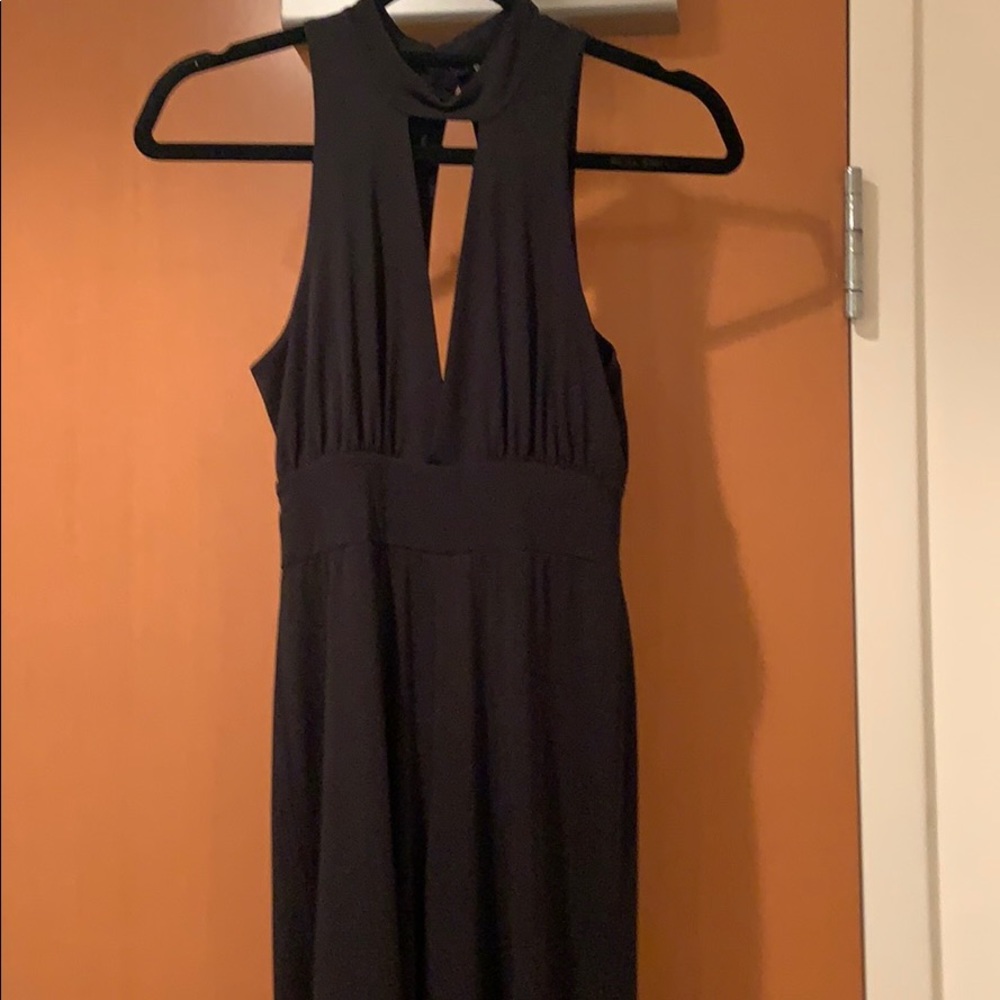 Black keyhole jumpsuit